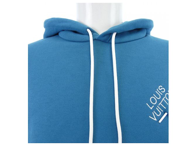 Sudadera con capucha Louis Vuitton HNY56WIHN azul algodón - vista 5