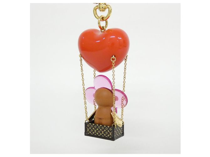 Portachiavi Louis Vuitton Vivienne Dream Rosso - vista 3