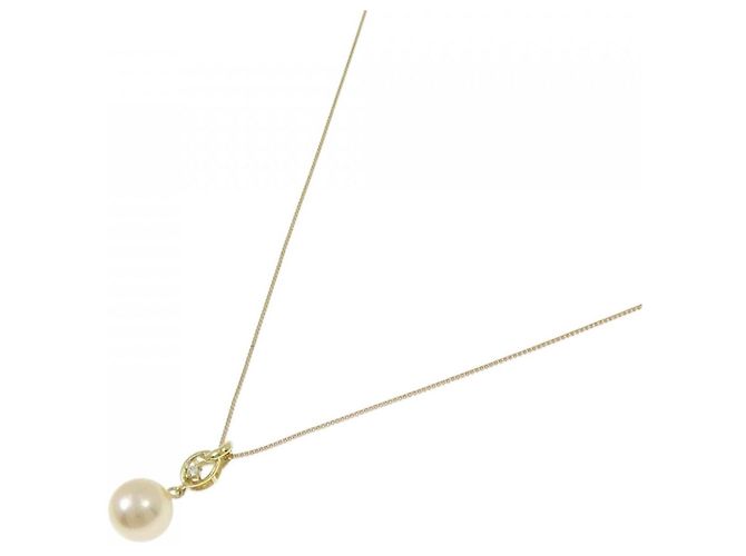 Autre Marque Collana di Perle Akoya Au750 D'oro - vista 2