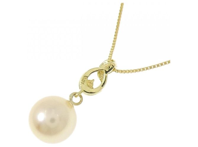 Autre Marque Collana di Perle Akoya Au750 D'oro - vista 4
