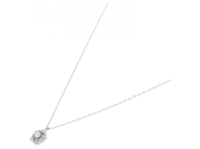 Autre Marque Collana in platino e diamanti Argento - vista 2