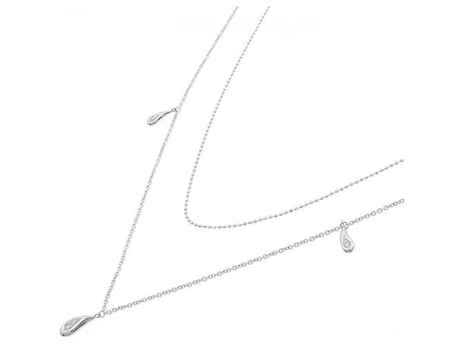 Autre Marque Collana in diamante Au750 Argento - vista 2
