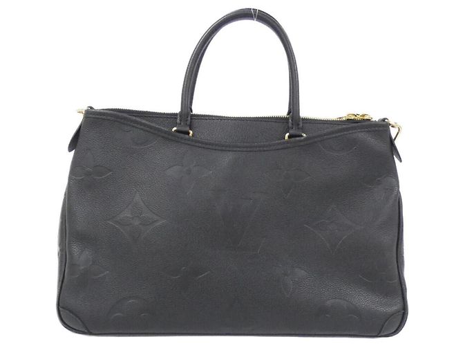 Borsa Trianon MM in Monogram Empreinte Louis Vuitton Nero - vista 2
