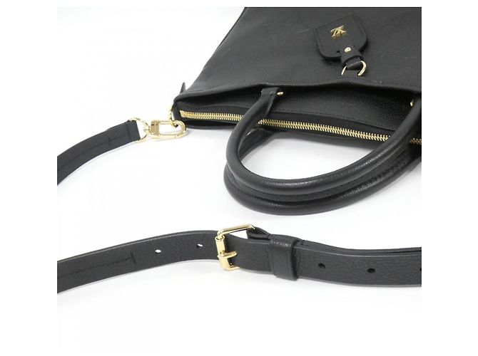 Borsa Trianon MM in Monogram Empreinte Louis Vuitton Nero - vista 7