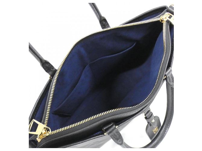 Borsa Trianon MM in Monogram Empreinte Louis Vuitton Nero - vista 8