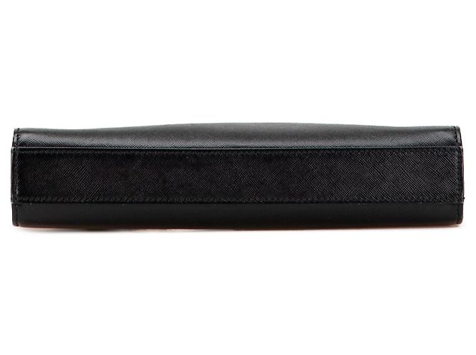 Burberry – Pochette in Pelle Nera con Cinturino Nero - vista 3