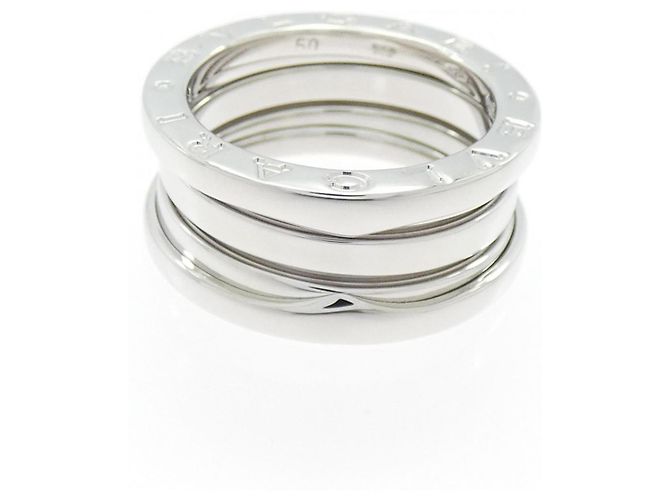 Bulgari Anello B.zero1 a 3 bande in oro bianco 18K Bvlgari - vista 2