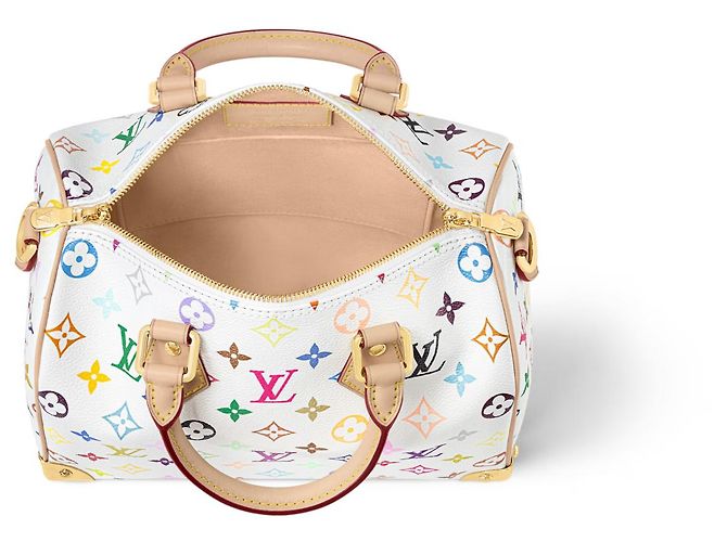 Louis Vuitton x Murakami Speedy Bandouliere 25 Multicolore - vue 2