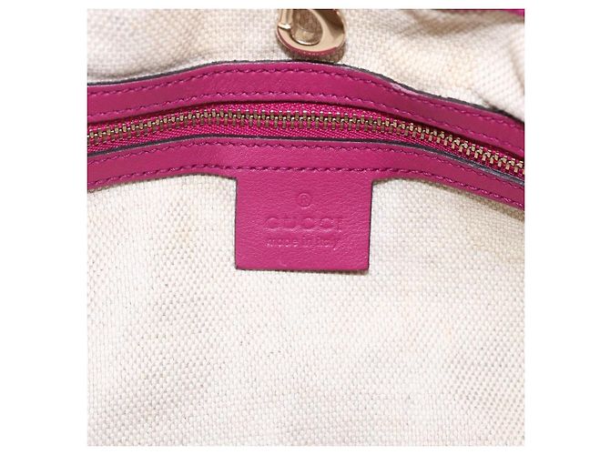 Borsa Gucci Soho Chain Rossa Oro Auth 159398 Rosso D'oro - vista 10
