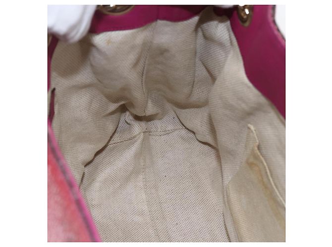 Borsa Gucci Soho Chain Rossa Oro Auth 159398 Rosso D'oro - vista 19