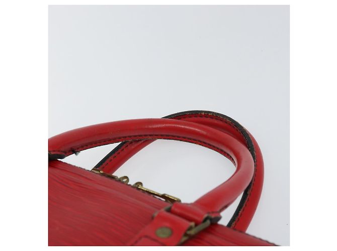 LOUIS VUITTON Epi Porta Documenti da Viaggio Borsa Business Rossa M54477 LV Auth 158150 Rosso - vista 14