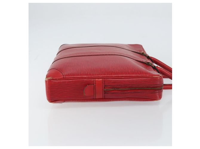 LOUIS VUITTON Epi Porta Documenti da Viaggio Borsa Business Rossa M54477 LV Auth 158150 Rosso - vista 3