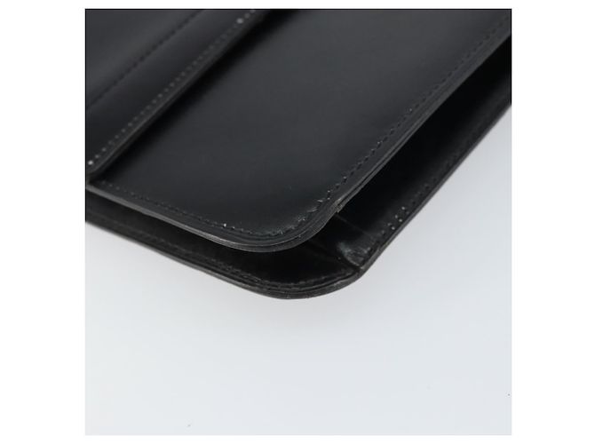 Borsa a Spalla Christian Dior in Pelle Nera e Oro Auth ar13899 Nero D'oro - vista 14