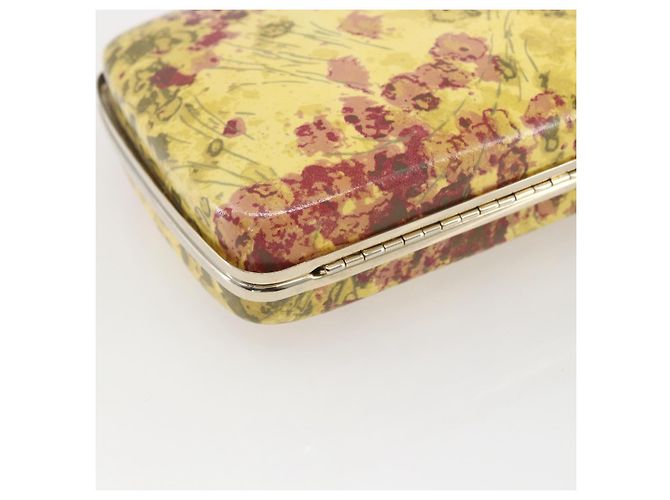 BALLY Chain Shoulder Bag Leather Multicolor Gold Auth 157876 Multiple colors Golden - view 14