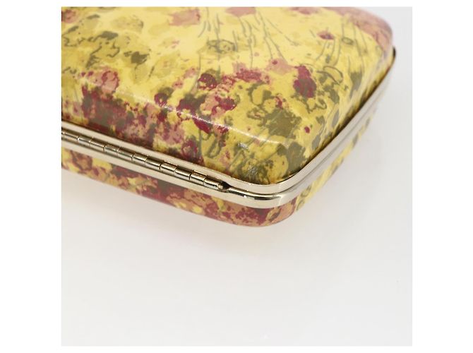 BALLY Chain Shoulder Bag Leather Multicolor Gold Auth 157876 Multiple colors Golden - view 15