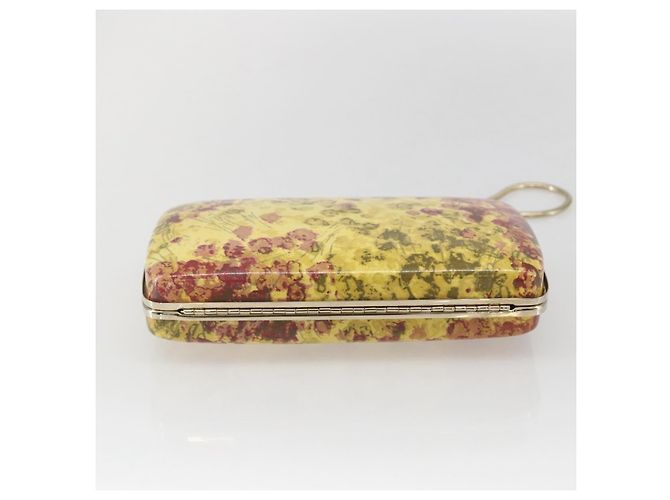 BALLY Chain Shoulder Bag Leather Multicolor Gold Auth 157876 Multiple colors Golden - view 5