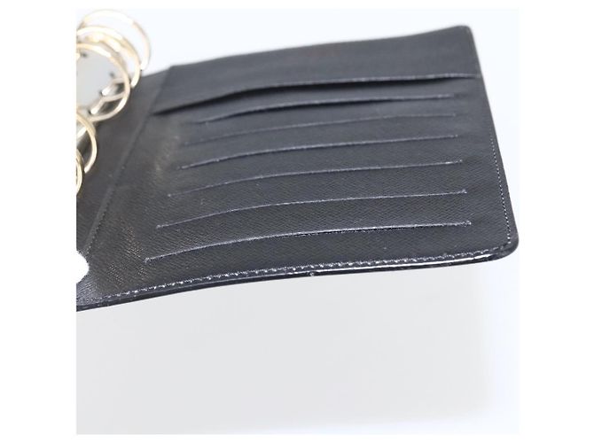 CUBIERTA DE AGENDA MM EPI NEGRA LOUIS VUITTON R20042 LV Auth BA9435 Negro - vista 21