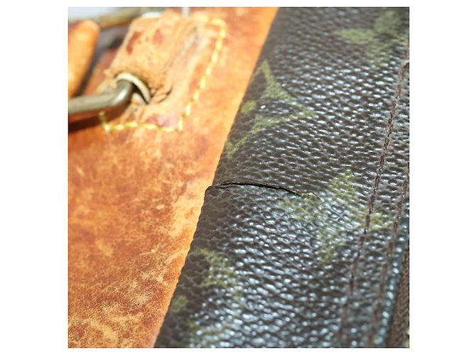 LOUIS VUITTON Borsa a Mano Monogram Deauville M47270 LV Auth ka1385 Monogramma - vista 9
