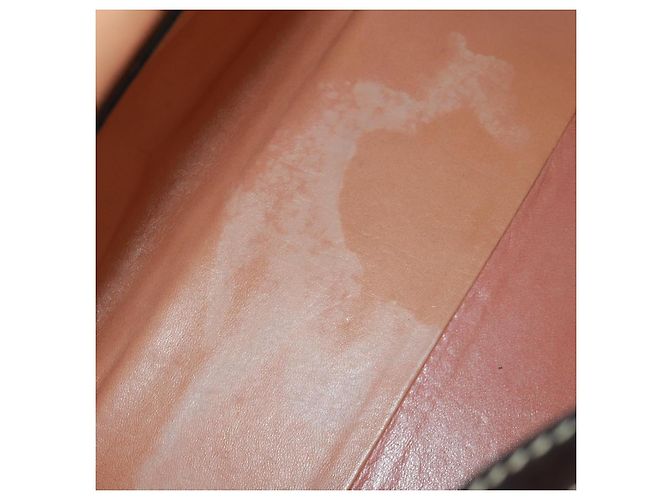 Céline Borsa Boston Celine C Sulky in tela marrone e oro Auth bs32098 D'oro - vista 11