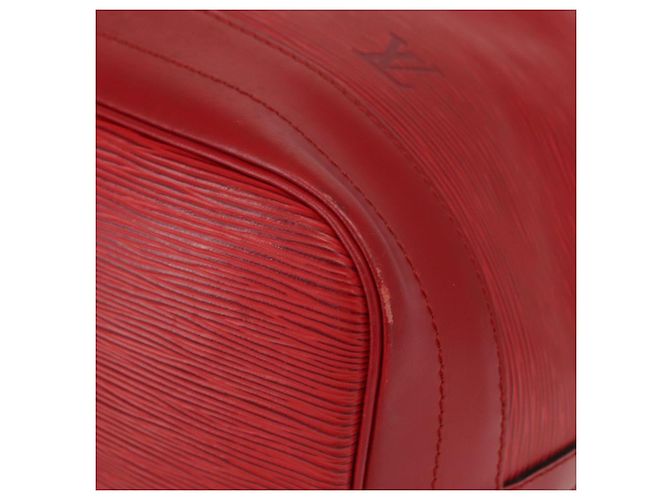 LOUIS VUITTON Borsa a Spalla Epi Noe Rossa M44007 LV Auth 158236 Rosso - vista 14