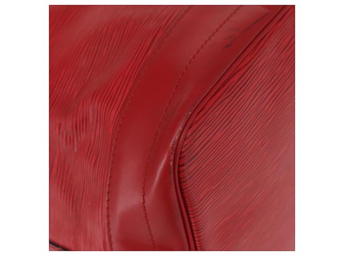 LOUIS VUITTON Borsa a Spalla Epi Noe Rossa M44007 LV Auth 158236 Rosso - vista 15