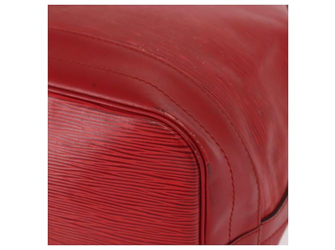 LOUIS VUITTON Borsa a Spalla Epi Noe Rossa M44007 LV Auth 158236 Rosso - vista 16