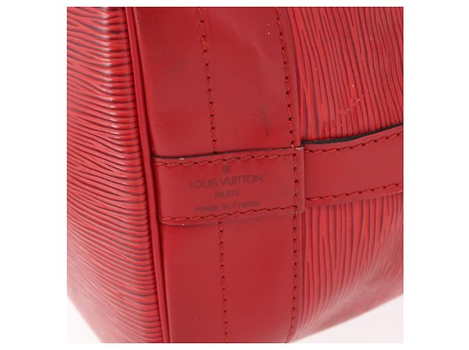 LOUIS VUITTON Borsa a Spalla Epi Noe Rossa M44007 LV Auth 158236 Rosso - vista 17
