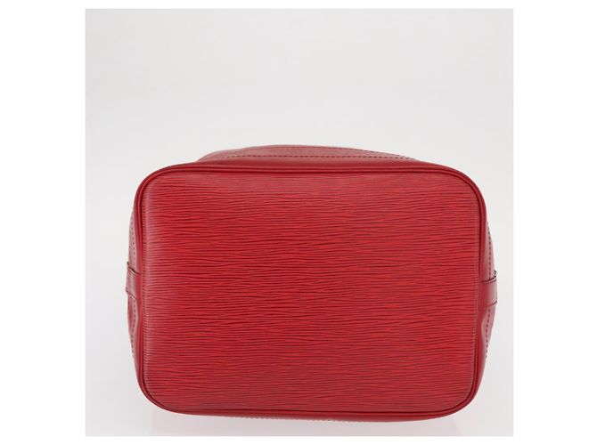LOUIS VUITTON Borsa a Spalla Epi Noe Rossa M44007 LV Auth 158236 Rosso - vista 5