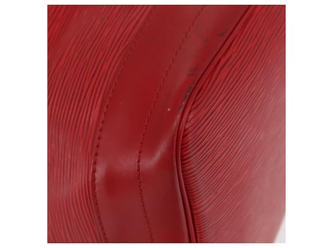 LOUIS VUITTON Borsa a Spalla Epi Noe Rossa M44007 LV Auth 158236 Rosso - vista 9