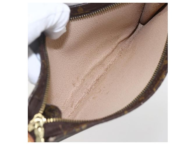 Bucket LOUIS VUITTON Monogramma Secchiello GM Pochette Accessorio LV Auth 159225 - vista 10