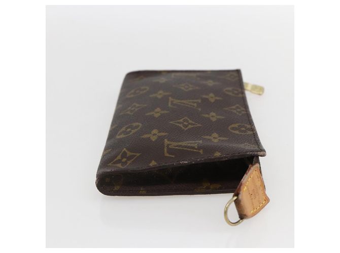 Bucket LOUIS VUITTON Monogramma Secchiello GM Pochette Accessorio LV Auth 159225 - vista 4