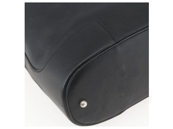 Borsa a Spalla LOEWE in Pelle Nera Argento Autentica bs32120 Nero - vista 16