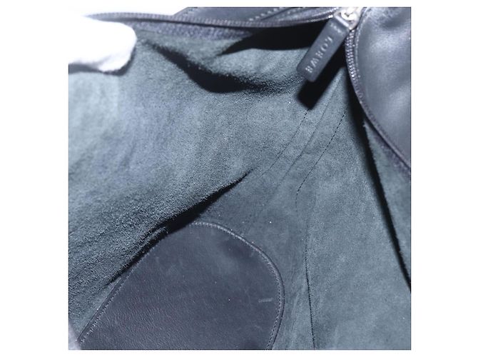 Borsa a Spalla LOEWE in Pelle Nera Argento Autentica bs32120 Nero - vista 18