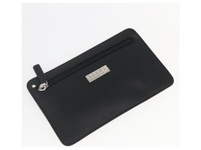 Borsa a Spalla LOEWE in Pelle Nera Argento Autentica bs32120 Nero - vista 20