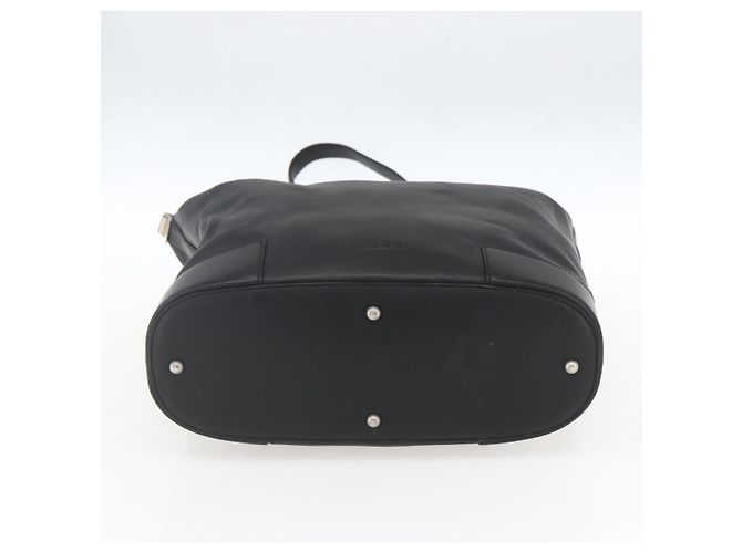 Borsa a Spalla LOEWE in Pelle Nera Argento Autentica bs32120 Nero - vista 5