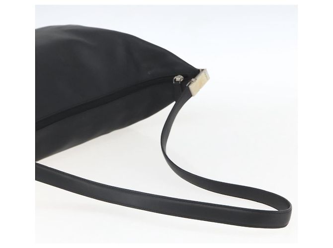Borsa a Spalla LOEWE in Pelle Nera Argento Autentica bs32120 Nero - vista 7