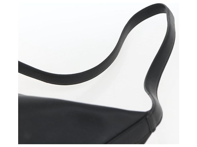 Borsa a Spalla LOEWE in Pelle Nera Argento Autentica bs32120 Nero - vista 8