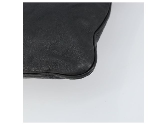 Borsa a Spalla in Tela GG Guccissima in Pelle Nera e Oro 201446 Auth am10066 Nero D'oro - vista 9