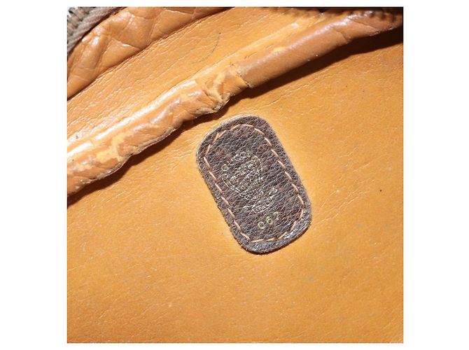 GUCCI GG Supreme Clutch Bag PVC Beige Auth 160464 - vista 12