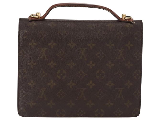 LOUIS VUITTON Borsa a Spalla Monceau 26 Monogram M51187 LV Auth gh1584 Monogramma - vista 2