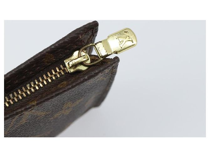 Bucket LOUIS VUITTON Monogram Seau PM Poche Accessoire LV Auth gh1560 Monogramme - vue 9