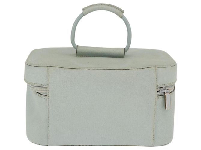 GUCCI Vanity Pouch Bolsa de Cuero Azul Claro 039 2020 0710 Auth am10333 - vista 2