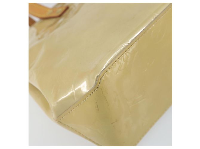 LOUIS VUITTON Monogram Vernis Reade PM Borsa a Mano Beige M91334 LV Auth 159221 - vista 16
