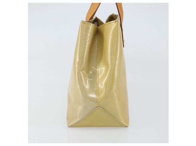 LOUIS VUITTON Monogram Vernis Reade PM Borsa a Mano Beige M91334 LV Auth 159221 - vista 3