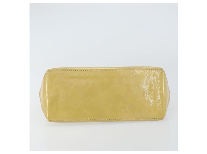LOUIS VUITTON Monogram Vernis Reade PM Borsa a Mano Beige M91334 LV Auth 159221 - vista 5