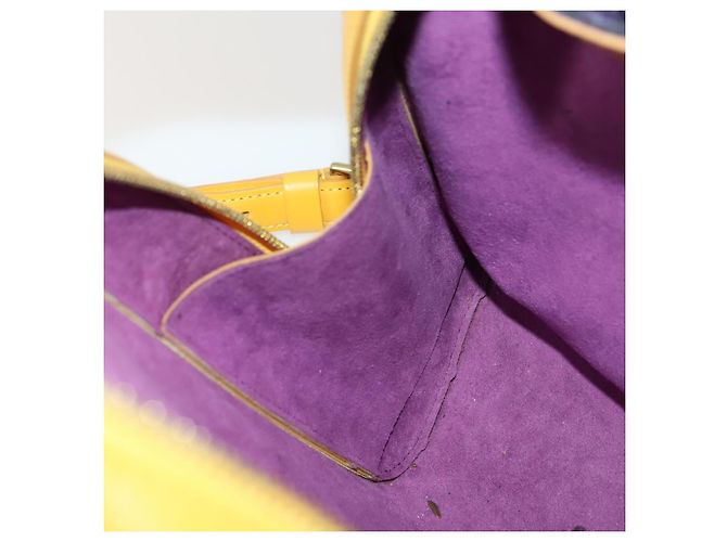 LOUIS VUITTON Mochila Epi Mabillon Amarilla M52239 LV Auth 157244 Amarillo - vista 21