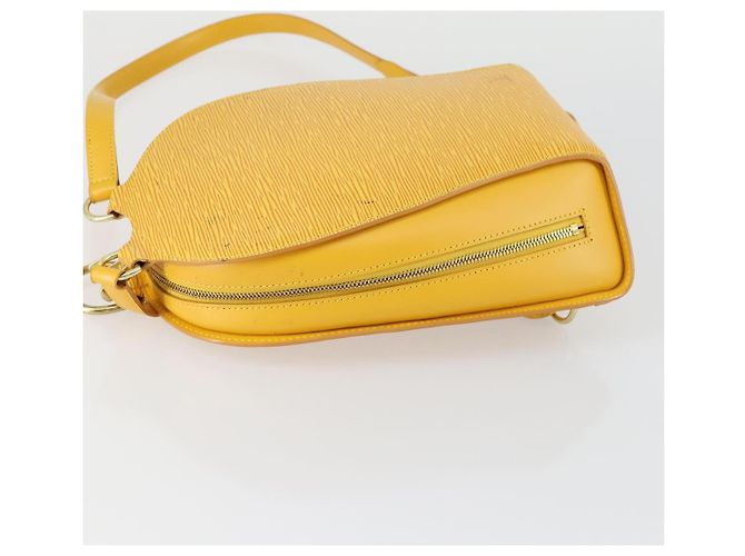 LOUIS VUITTON Mochila Epi Mabillon Amarilla M52239 LV Auth 157244 Amarillo - vista 4