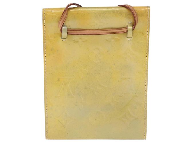 LOUIS VUITTON Borsa a spalla Kenmare Monogram Vernis Grigio M91060 LV Auth BA8813 - vista 2