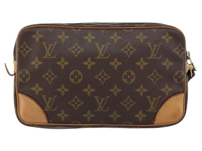 LOUIS VUITTON Pochette Marly Dragonne GM Monogram M51825 LV Auth gh1587 Monogramme - vue 2