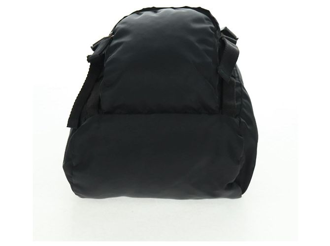 PRADA Backpack Nylon Black Silver Auth bs31838 Silvery - view 5